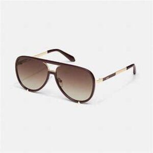 quay espresso brown polarized sunglasses